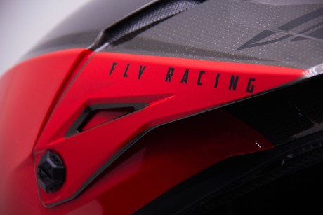 Шлем кроссовый FLY RACING KINETIC Straight Edge красный/черный/серый (16560821964958)