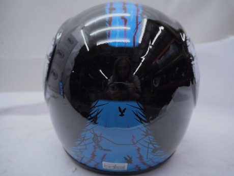 Шлем интеграл FALCON XZF868 Black/Blue (16448360917262)
