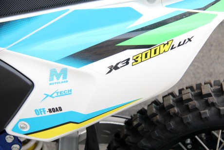 Мотоцикл Кросс Motoland X3 300W LUX (174MN-3) (16541799488342)