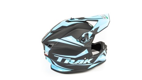 Шлем кроссовый GTX 633 #4 BLACK/BLUE (16512353029934)