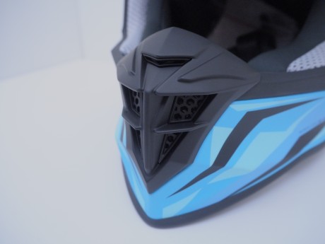 Шлем кроссовый GTX 633 #4 BLACK/BLUE (16515912321422)