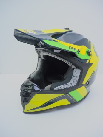Шлем кроссовый GTX 633  #12 GREEN (16515912823082)