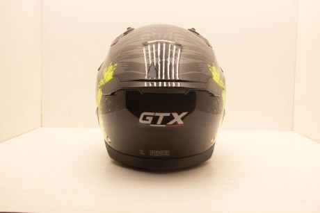 Шлем мотард GTX 690 #2 BLACK/FLUO YELLOW GREY (16559942510227)