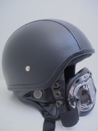 Шлем THH T-62G LEATHER (кожа/+очки) (16515886308933)