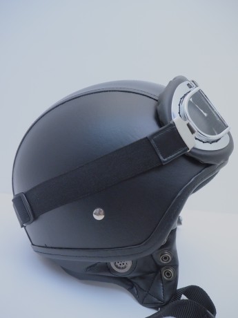 Шлем THH T-62G LEATHER (кожа/+очки) (16515886347112)