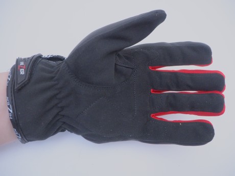 Перчатки мото HIZER AT-4147 (кожа/текстиль) Black/Red (16515883280257)