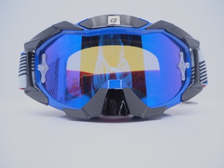 Очки Мотокросс GTX 5015 синие (16514958034444)