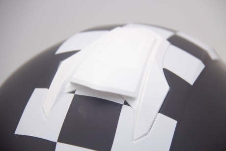 Шлем интеграл ORIGINE DINAMO Contest (белый/черный матовый) (16576178512412)