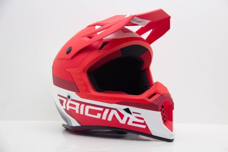 Шлем кроссовый ORIGINE HERO MX (красный/белый матовый) (16577033206675)
