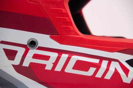 Шлем кроссовый ORIGINE HERO MX (красный/белый матовый) (16577033214242)