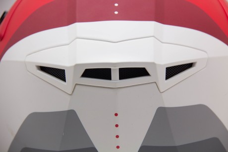 Шлем кроссовый ORIGINE HERO MX (красный/белый матовый) (16577033219405)