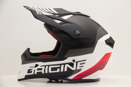 Шлем кроссовый ORIGINE HERO MX (черный/белый матовый) (16577042350584)