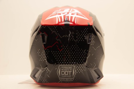 Шлем кроссовый FLY RACING KINETIC Scan детский (черный/красный) (1656494895748)