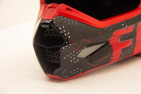 Шлем кроссовый FLY RACING KINETIC Scan детский (черный/красный) (16564948970655)