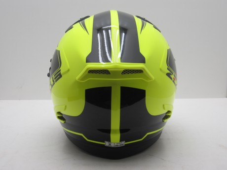 Шлем интеграл ZEUS ZS-813A черный/желтый (16571874745566)