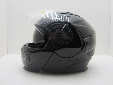 Шлем модуляр ZEUS ZS-3020 чёрный глянец (1657206140345)