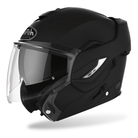 Шлем модуляр Airoh REV 19 без пинлока, чёрный мат (16561745130765)