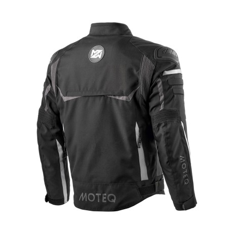 Куртка мужская текстильная MOTEQ CLYDE чёрная/белая (16561788397649)