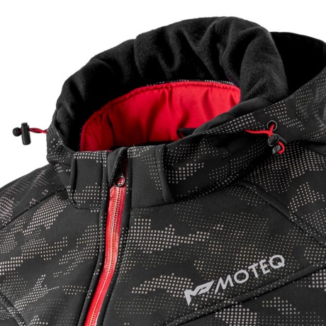 Куртка мужская текстильная, на мембране MOTEQ Firefly чёрная (16561790616857)