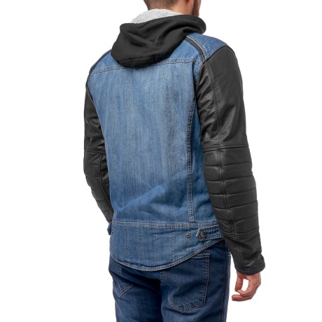 Куртка текстильная MOTEQ Groot синяя/чёрная (1656226464905)