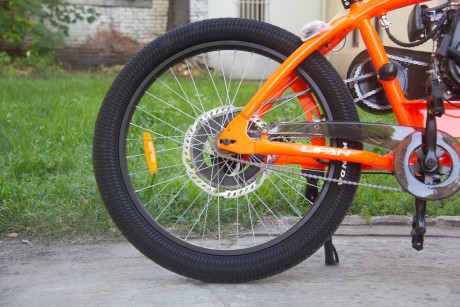 Велосипед Фэтбайк с веломотором LIFAN (4-х тактный , 26") (16569253591835)
