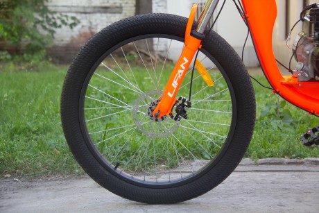 Велосипед Фэтбайк с веломотором LIFAN (4-х тактный , 26") (16569253640549)