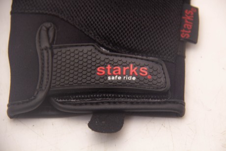 Мотоперчатки Starks Atlas (кожа/сетка) муж., чёрный (16572753706208)