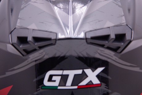 Шлем кроссовый GTX 633 #10 BLACK/RED GREY (16594310996596)