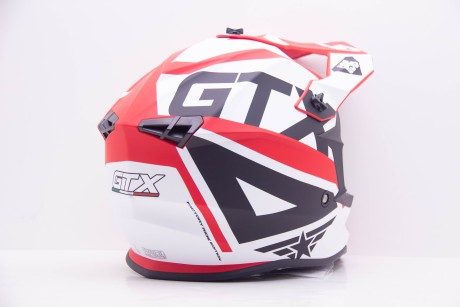 Шлем кроссовый GTX 633  #10 Red (16594310249426)