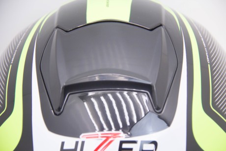 Шлем интеграл HIZER B566 #1 Black/White/Yellow (16595197554153)