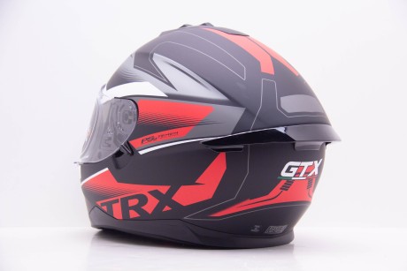 Шлем интеграл GTX 5672  #1 BLACK/RED GREY (16594315891664)