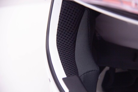 Шлем интеграл GTX 578 #6 WHITE/FLUO ORANGE RED BLACK (16594309433748)