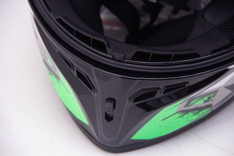 Шлем интеграл GTX 578S #1 BLACK / FLUO GREEN YELLOW подростковый (16594308795182)