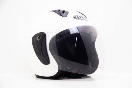 Шлем полуоткрытый BIO White БУ Размер S (16595326201669)