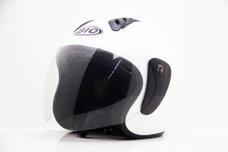 Шлем полуоткрытый BIO White БУ Размер S (16595326208722)