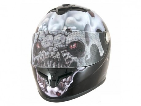 Шлем (интеграл) MI 105 Monster (с подарочным визором) MICHIRU