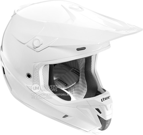 Шлем Thor VERGE SOLID S14 MATTE WHITE