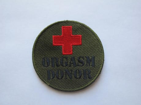 Шеврон Orgasm Donor