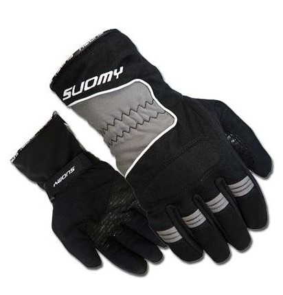 Перчатки SUOMY L-TOWN черные/серые