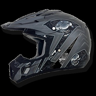 Шлем AFX FX-17 Gear FROST GRAY MULTI