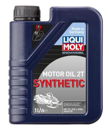 Моторное масло (синтетическое) для снегоходов LM Snowmobil Motoroil 2T Synthetic (1л)