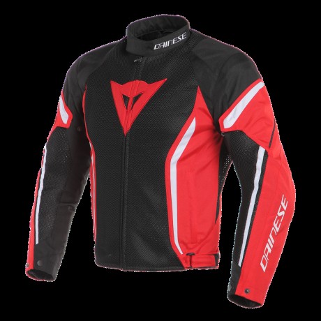 Куртка Dainese AIR CRONO 2 TEX JACKET Black/Red/White