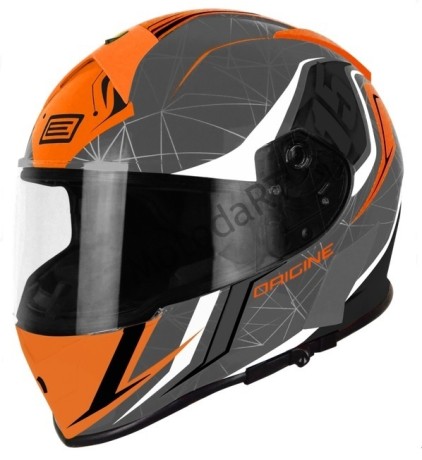 Шлем (интеграл) Origine GT Raider серый/черный/оранжевый