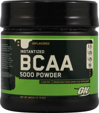 Аминокислотный комплекс БЦАА Optimum Nutrition BCAA 5000 Powder 345 г