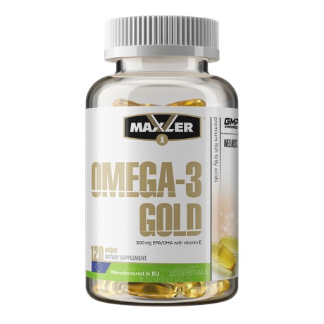 Комплекс жирных кислот Maxler Omega-3 Gold 120 капс