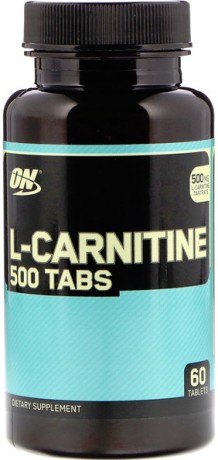 Стимулятор похудения Optimum Nutrition L-Carnitine 500 mg 60 таб