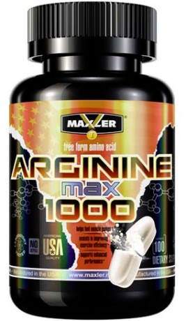 Оксид азота Maxler Arginine 1000 MAX 100 таб