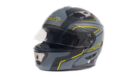 Шлем мото NENKI 860 black/yellow
