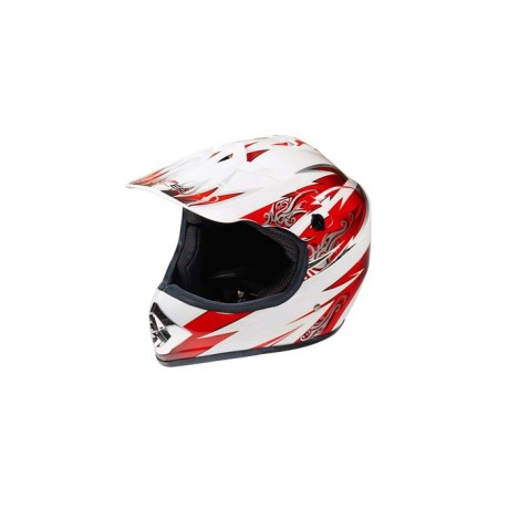 Шлем мото HIZER 210 white (подростковый)