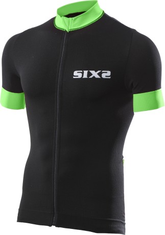 Безрукавка SIXS Bike3 STRIPES Black/Green